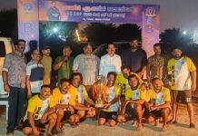 ബഹ്റൈൻ കേരള നേറ്റീവ് ബോൾ ഫെഡറേഷൻ 20/20 ടൂർണമെന്റ് തോട്ടപ്പള്ളി ടീം ജേതാക്കൾ