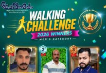ഇടപ്പാളയം വാക്കിംഗ് ചലഞ്ച് 2026: വിജയികളെ പ്രഖ്യാപിച്ചു