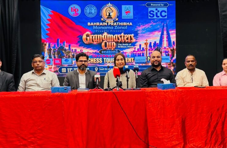 ബഹ്റൈൻ പ്രതിഭ ഗ്രാൻഡ് മാസ്റ്റേഴ്സ് കപ്പ് സീസൺ 1 സെപ്റ്റംബർ 11ന്