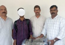 വേദനയുടെ നാളുകൾക്ക് ആശ്വാസം ; രാജേഷ് നാട്ടിലേക്ക് മടങ്ങി