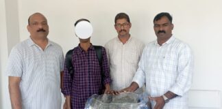 വേദനയുടെ നാളുകൾക്ക് ആശ്വാസം ; രാജേഷ് നാട്ടിലേക്ക് മടങ്ങി