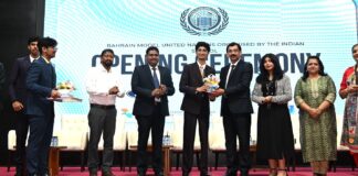 മോഡൽ യുനൈറ്റഡ് നേഷൻസ് കോൺഫറൻസിൽ നേതൃപാടവം മിനുക്കി വിദ്യാർത്ഥികൾ